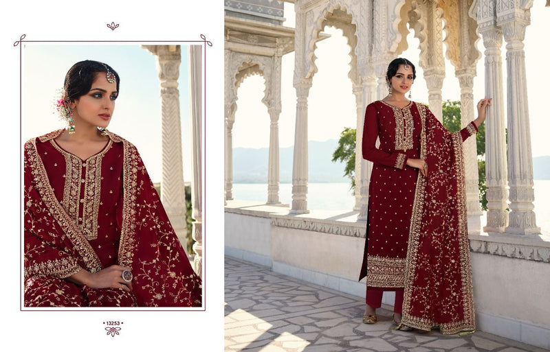 Zisa Khwaish Georgette Heavy Designer Pakistani Style Party Wear Salwar Kameez