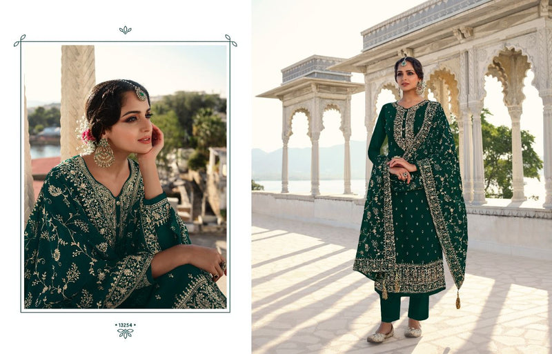 Zisa Khwaish Georgette Heavy Designer Pakistani Style Party Wear Salwar Kameez