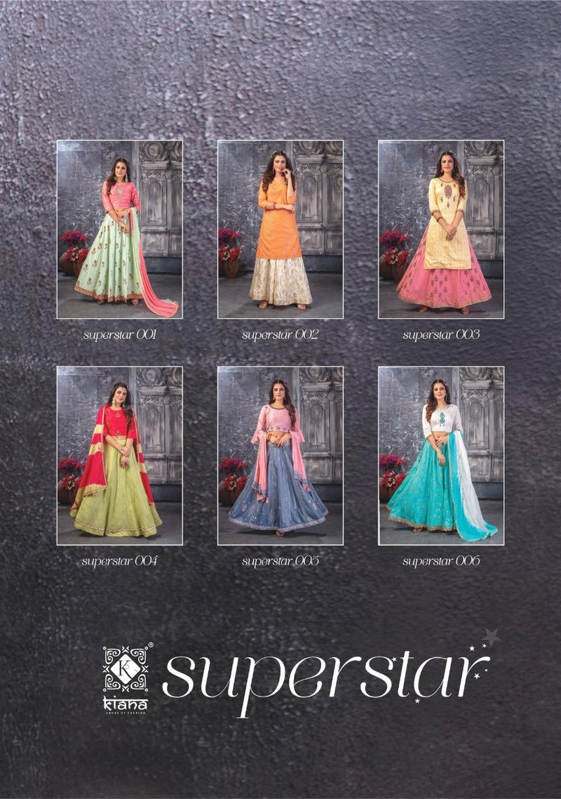 Kiana House Superstar Fabric Designer Kurti In Chanderi Silk