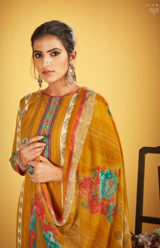 Romani Kiara Cotton Designer Festive Wear Salwar Suits With Digital Print