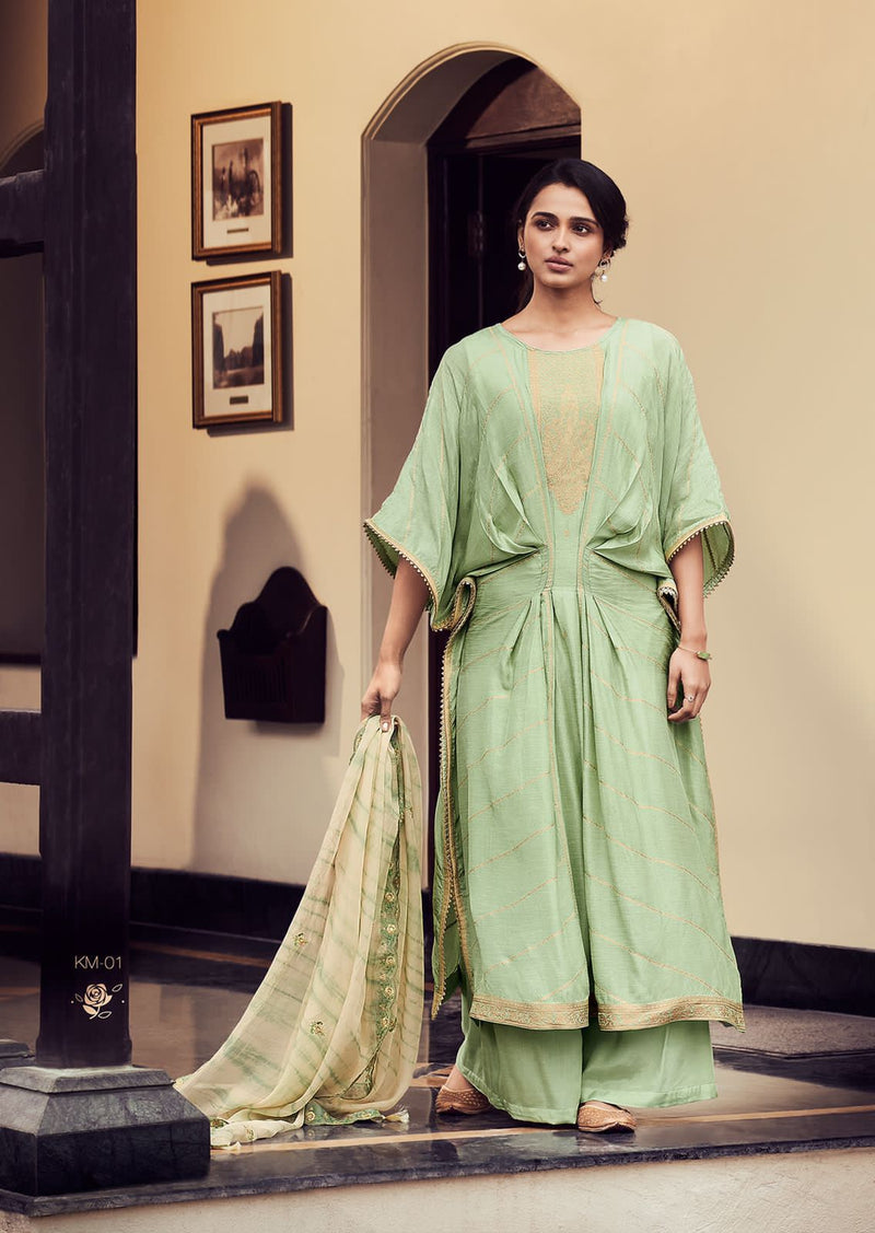 Varsha Kimber Viscose With Embroidery Work stylish Designer Festive Wear Salwar Suit