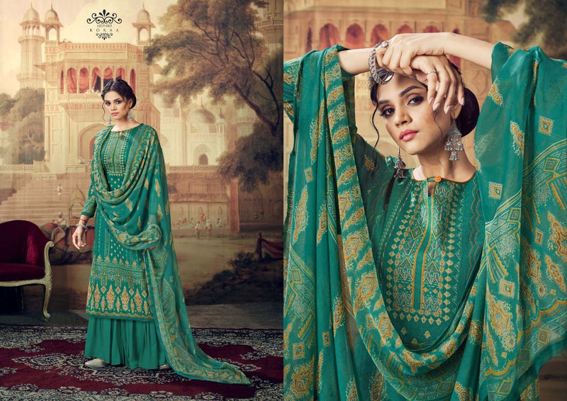 Romani Koraa Cambric Cotton Party Wear Salwar Suits With Digital Prints