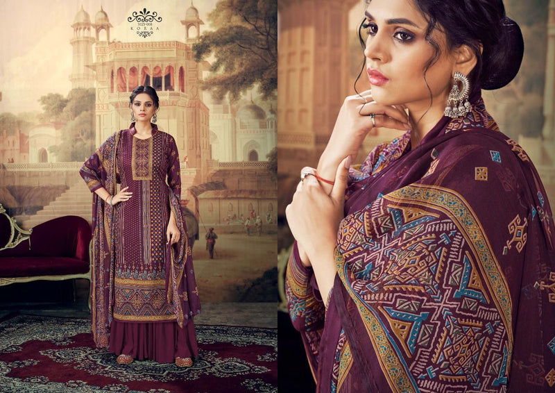 Romani Koraa Cambric Cotton Party Wear Salwar Suits With Digital Prints