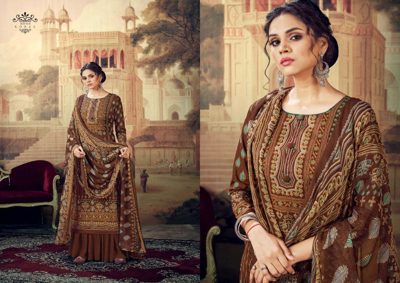 Romani Koraa Cambric Cotton Party Wear Salwar Suits With Digital Prints