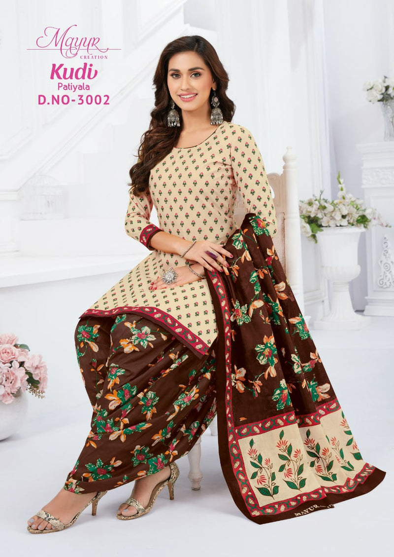 Mayur Creation Kudi Patiala Vol 3 Pure Cotton Festive Wear Printed Salwar Suits