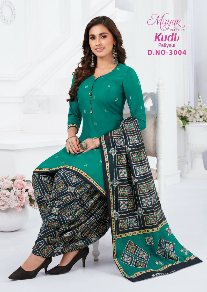 Mayur Creation Kudi Patiala Vol 3 Pure Cotton Festive Wear Printed Salwar Suits