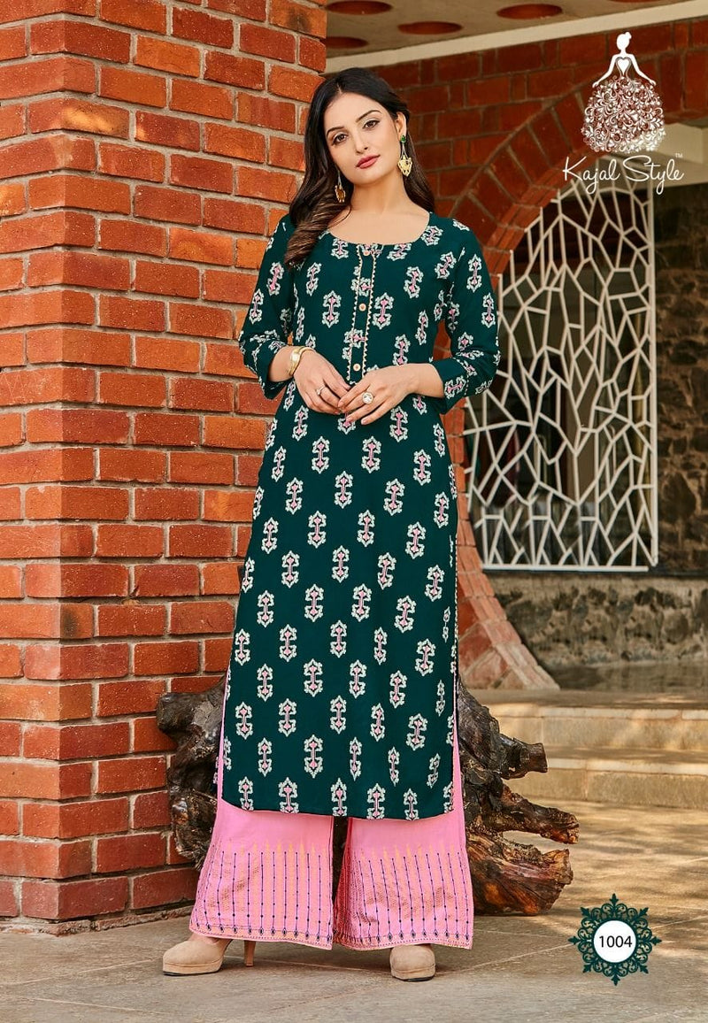 Lilly Style Of India Diva Rayon Designer Kurtis Collection Wholesale Price