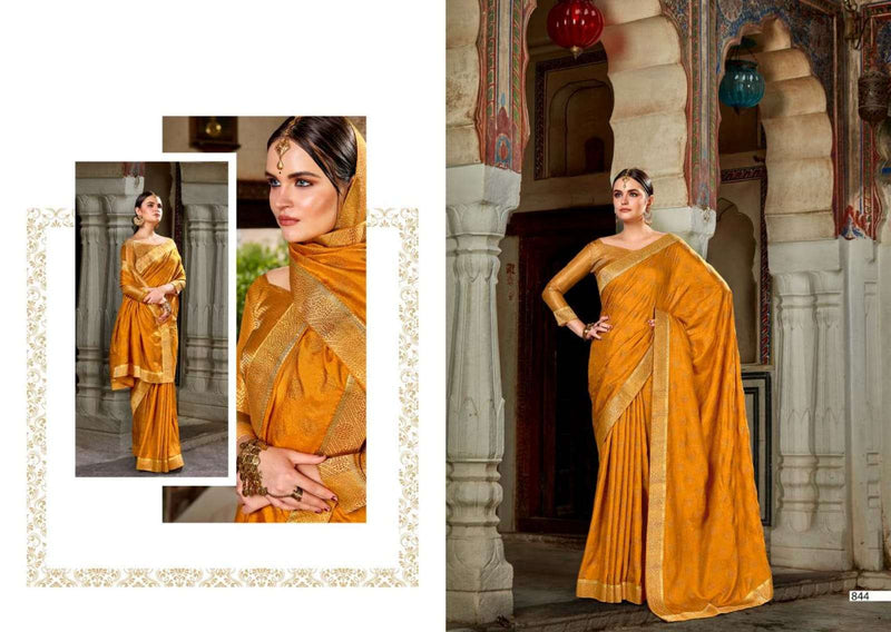 Kalista Fashions Kalki Vol 3 Vichitra Silk Daily Wear Saree