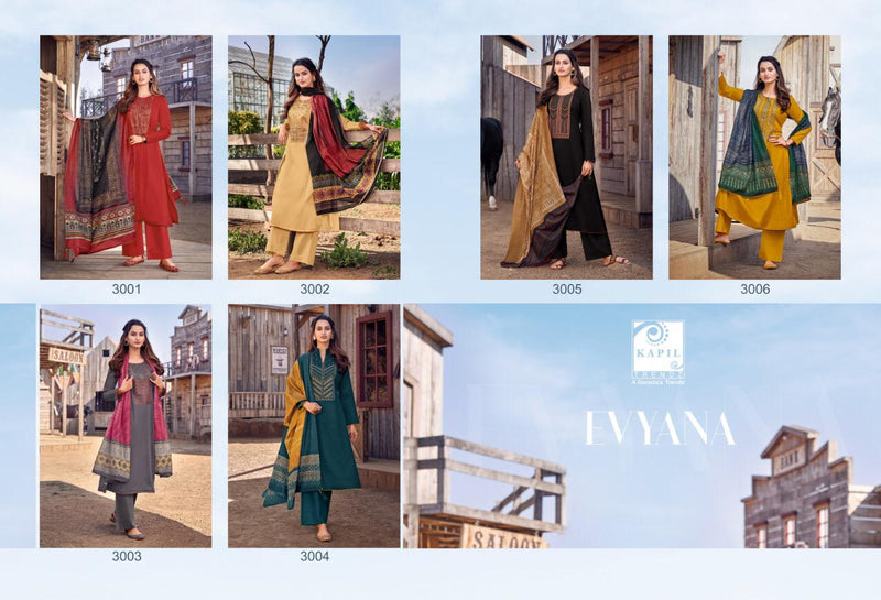 Kapil Trendz Evyana Jam Cotton Partywear Designer Salwar Suits