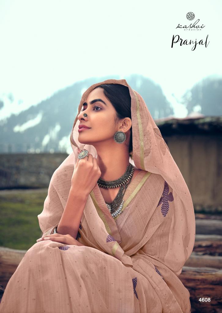 Kashvi Creation Launch By Pranjal Sahi Chiffon With Exclusive Printed Cmfortable Regular Wear Sarees