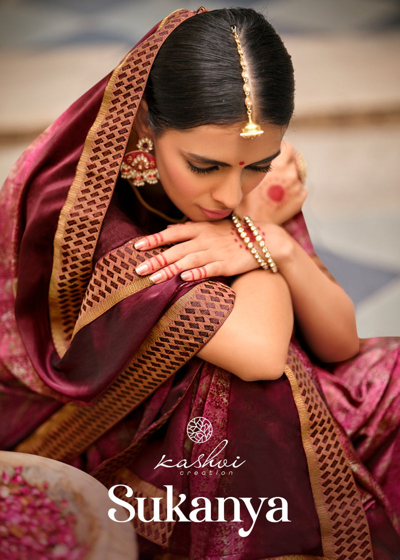Kashvi Creation Launch By Sukanya Black Rangoli Heavy Look Designer Exclusive Wedding Wear Saree