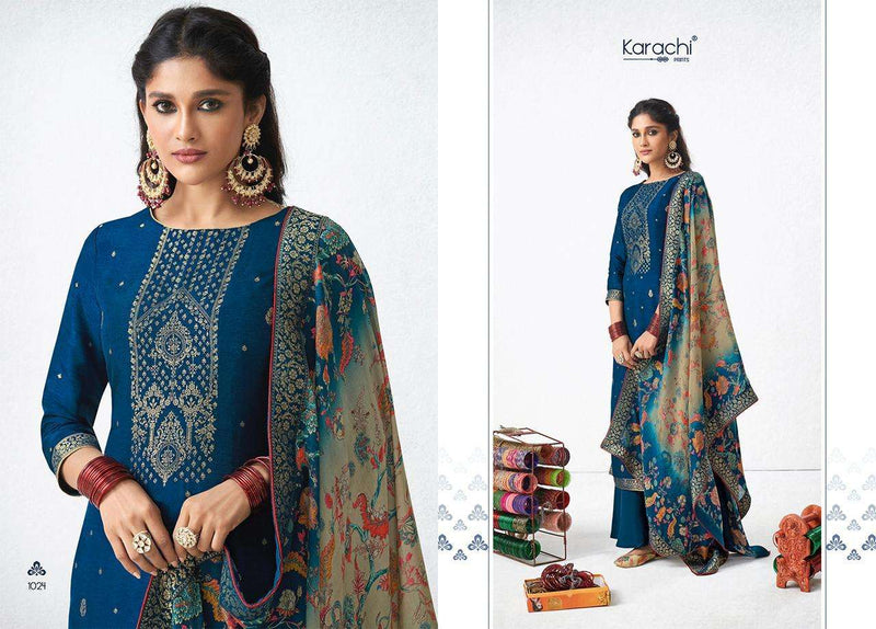 Kesar Karachi Prints Launch Nazakat Jacquard Exclusive Fancy Wear Pakistani Salwar Kameez