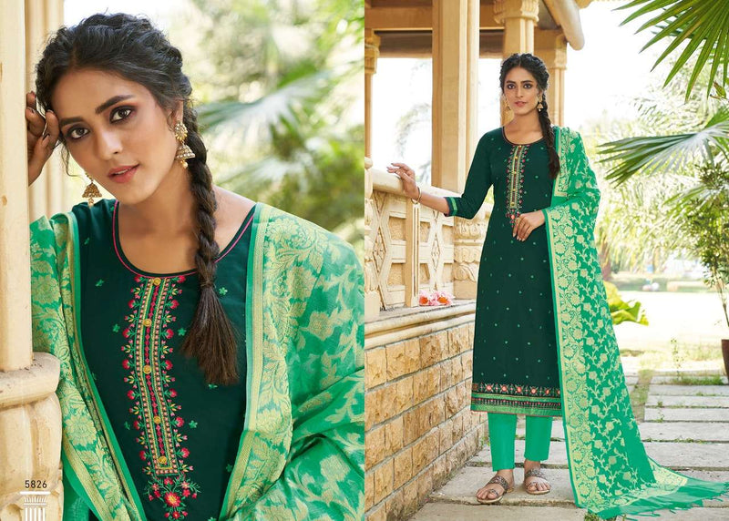 Kessi Fabric Parnita Vol 5 Jam Silk Work Partywear Designer Salwar Kameez