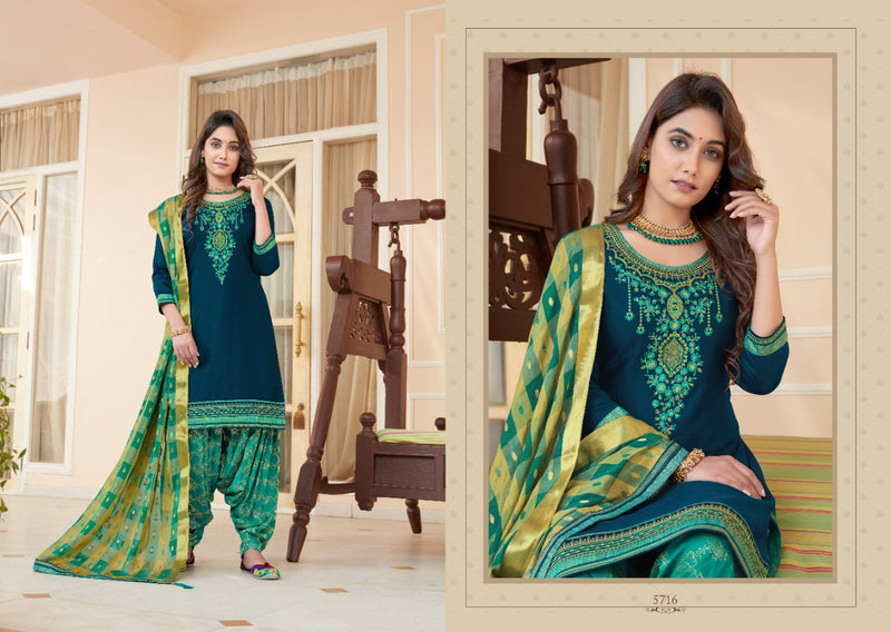 Kessi Fabrics Shangar Vol 19 Jam Silk Embroidery Work Salwar Kameez