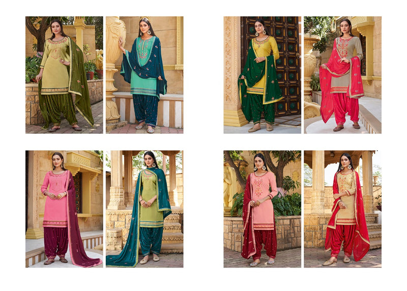 Kessi Fabrics Sitara By Patiyala House Jam Silk Sequence Work Salwar Kameez