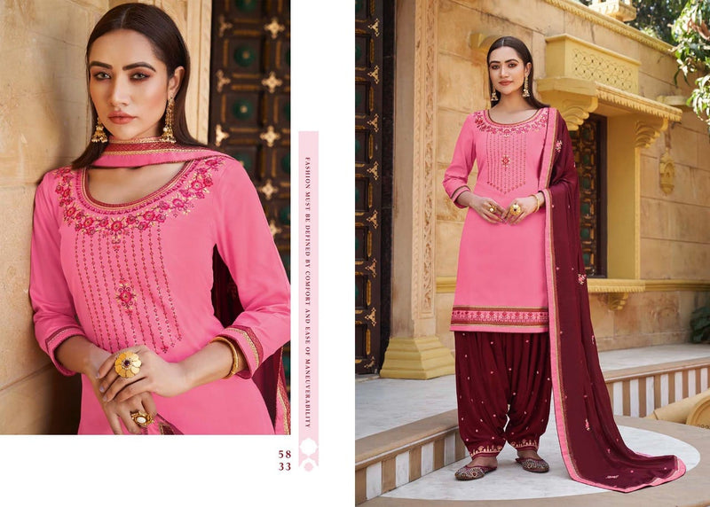 Kessi Fabrics Sitara By Patiyala House Jam Silk Sequence Work Salwar Kameez