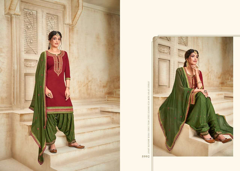 Kessi Patiyala House Vol 86 Jam Silk With Work Designer Salwar Suit