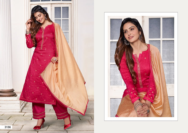 Kessi Rangoon Sigma Embroidery Silk Salwar Suit