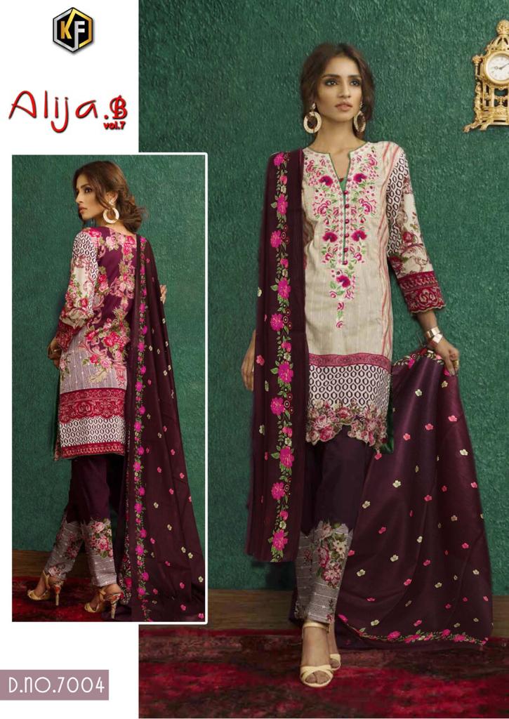 Keval Fab Alija B Vol 7 Heavy Cotton Print Designer Casual Wear Salwar Kameez