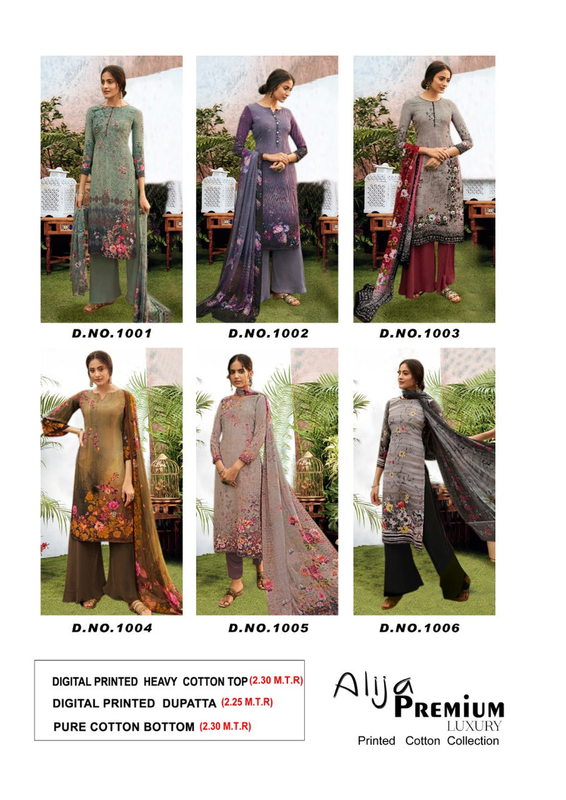 Keval Fab Alija B Premium Heavy Cotton Luxury Printed Salwar Kameez