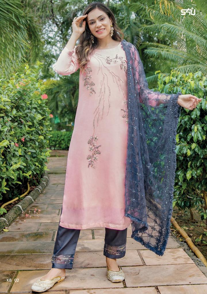 Khwaab Vol 2 By S4u Shivali Fancy With Handwork Exclusive Designer Casual Wear Readymade Kurtis