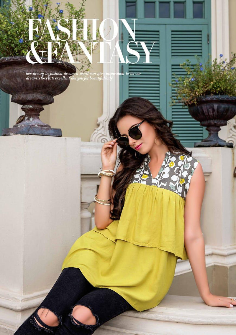 Kiana House Of Fashion Trendy Tops Vol 1 Fancy Short Tops