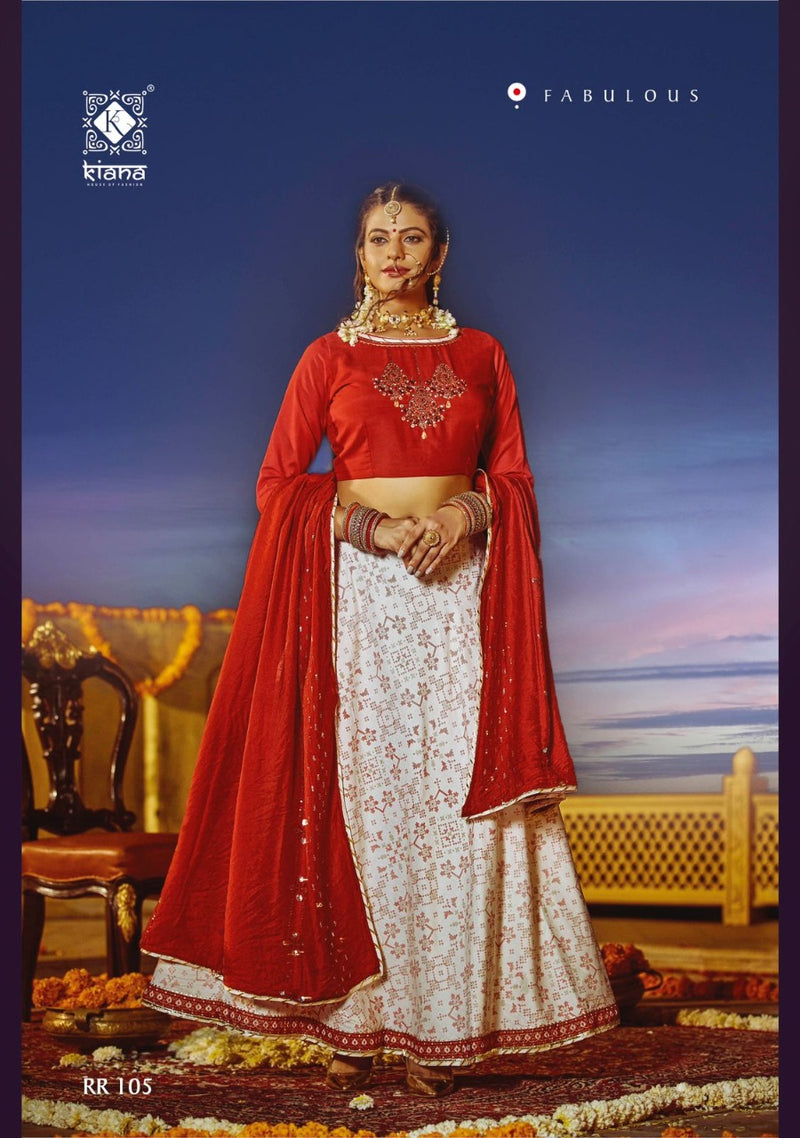 Kiana Rang Rasiya Muslin Embroidery Work Extra Gota Patti Salwar Suit