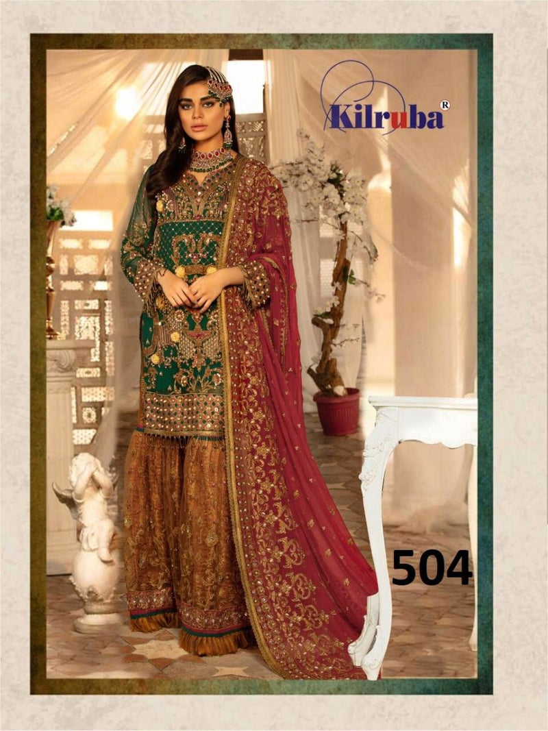 Kilruba Bridal Nx Georgette With Heavy Embroidery Work Fancy Wear Pakistani Salwar Kameez