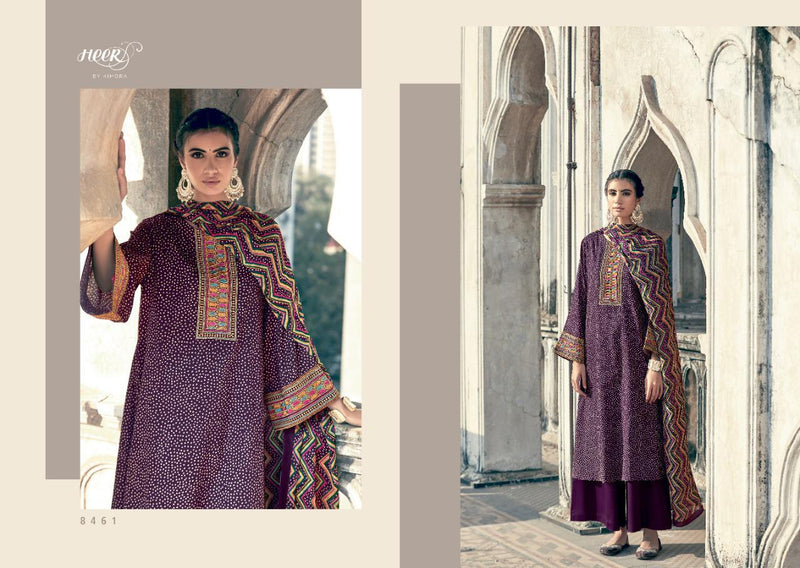 Kimora Hasrat Pure Cotton Embroidery Work Designer Wear Salwar Suits
