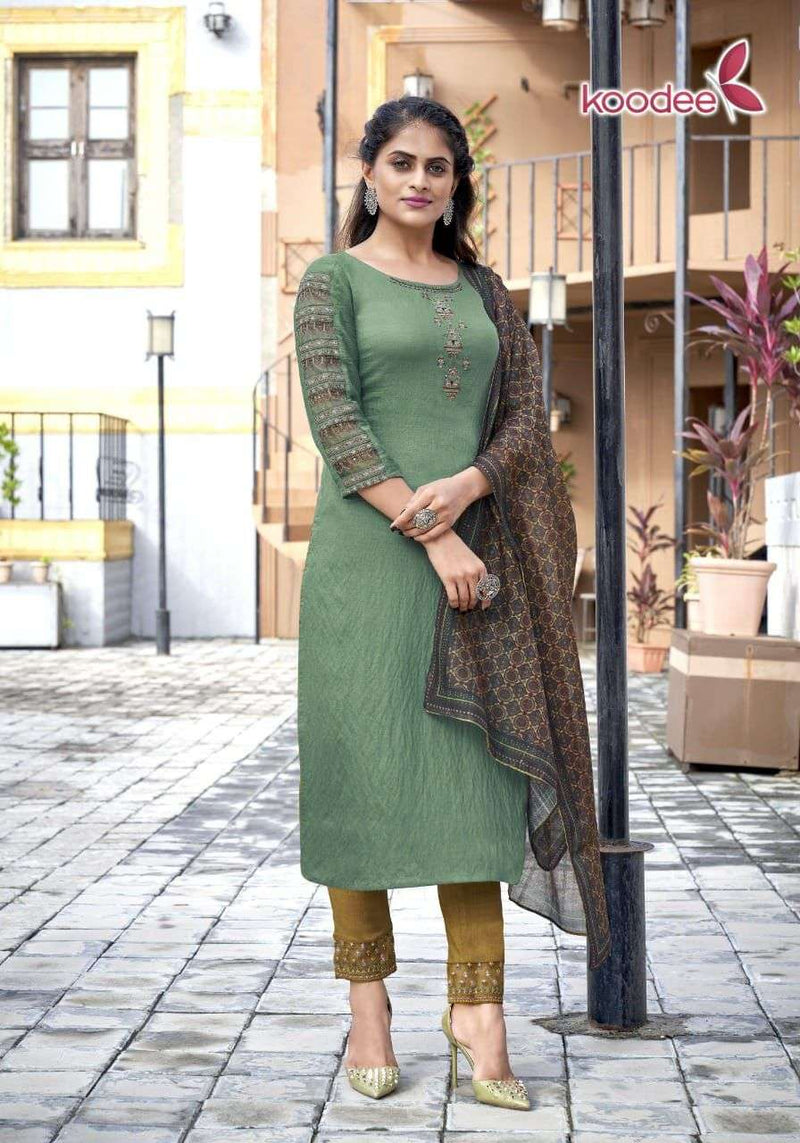 Kodee Sandhya Vol 2 Fancy Pure Nylon Fancy Salwar Suit