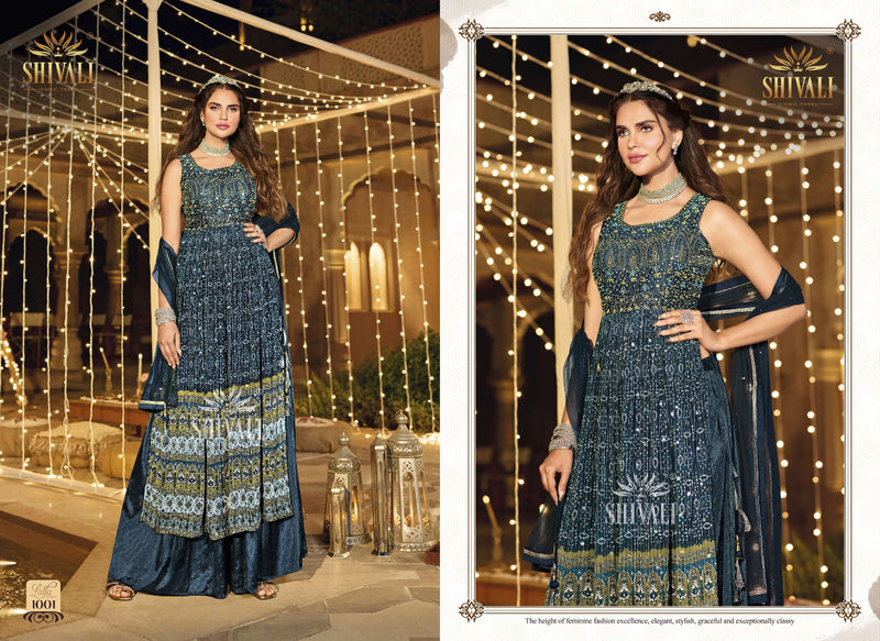 Shivali Laila Fancy With Beautiful Embroidery Work Stylish Designer Festival Wear Fancy Long Kurti