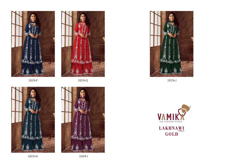 Vamika Lakhnavi Vol 5 Rayon With Heavy Embroidery Work Stylish Designer Party Wear Long Kurti