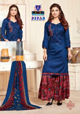 Lassa Fiyah Vol 2 Fabric Salwar Suit In Cotton