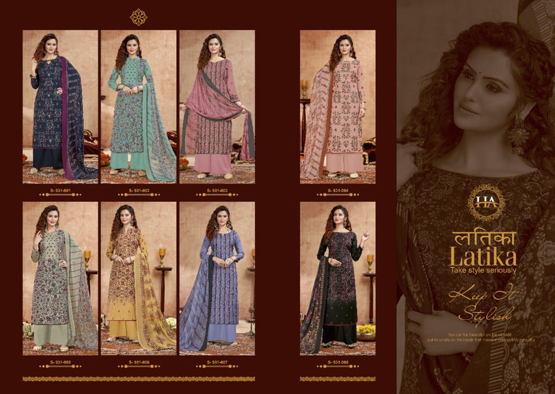 Harshit Fashion Hub Latika Jam Cotton Designer Jam Cotton Digital Printed Party Wear Salwar Suits