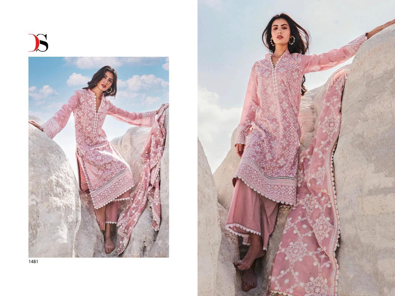 Deepsy Suits Lawankari Vol 22 Cotton Embroidered Pakistani Style Party Wear Salwar Suits