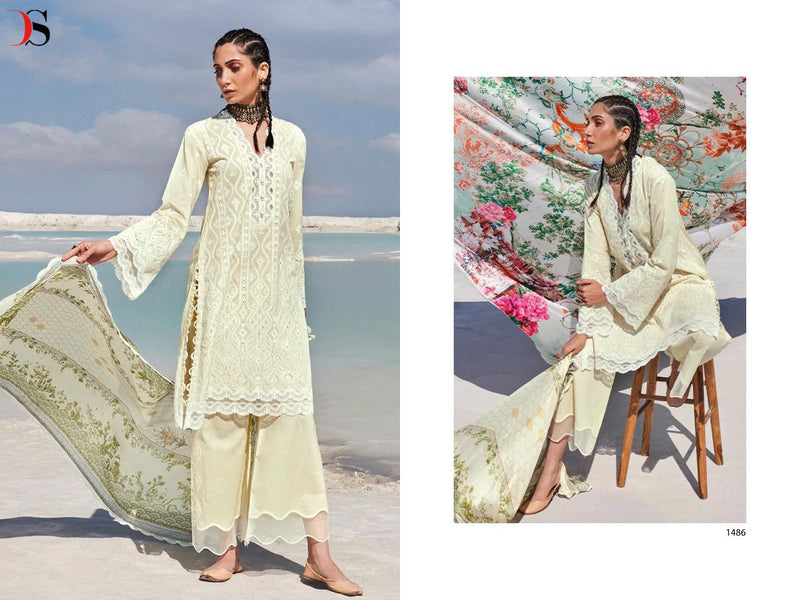 Deepsy Suits Lawankari Vol 22 Cotton Embroidered Pakistani Style Party Wear Salwar Suits