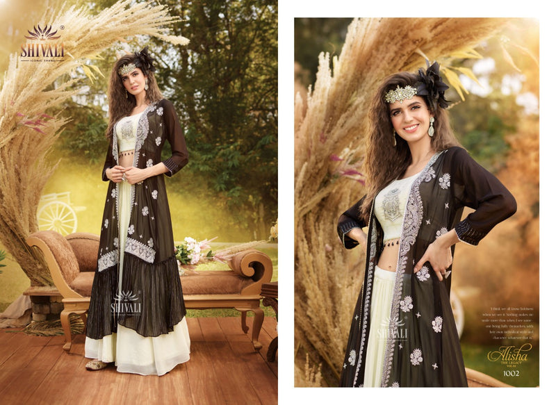Shivali Legacy Vol 4 Fancy With Heavy Beautiful Work Stylish Designer Party Wear Fancy Long Kurti
