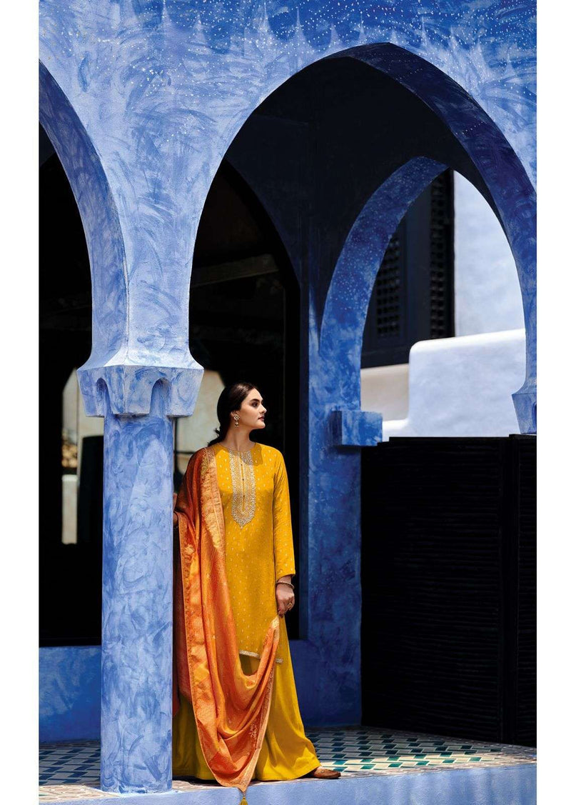 Varsha Leher Viscose With Beautiful Work Stylish Designer Festive Wear Fancy Salwar Kameez