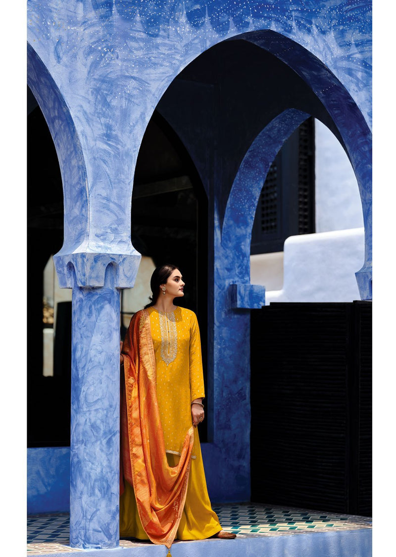 Varsha Leher Viscose With Heavy Embroidery Party Wear Salwar Kameez