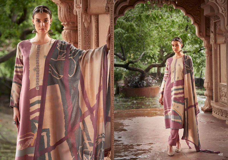 Sadhna Fashion Lehja Pashmina With fancy Work Stylish Designer Casual Wear Salwar Kameez