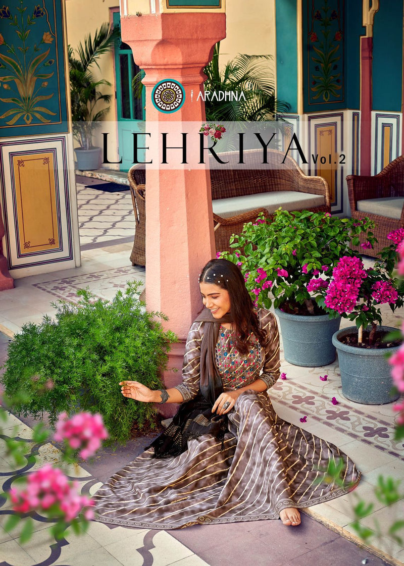 Aradhna Fashion Lehriya Vol 2 Rayon With Fancy Work Stylish Designer Festive Wear Long Kurti
