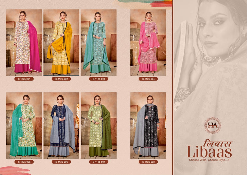 Harshit Fashion Libaas Rayon With Printed Work Stylish Designer Stylish Designer Fancy Salwar Kameez