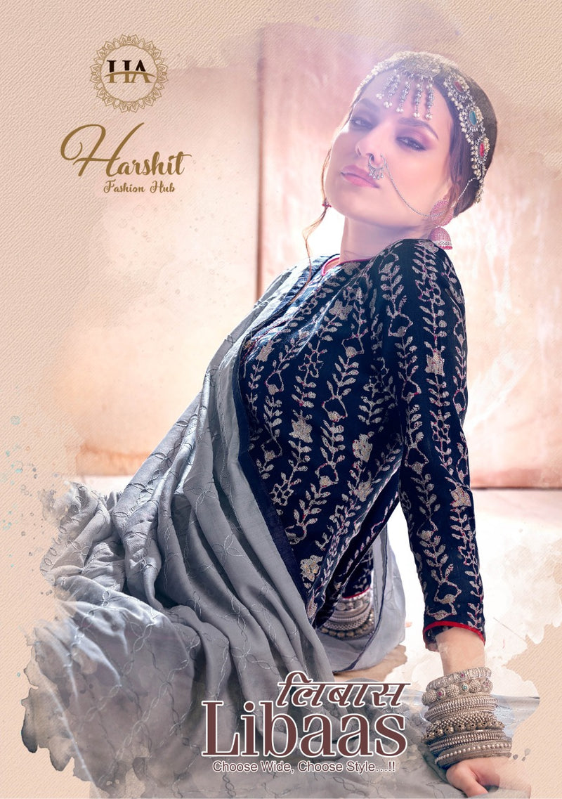 Harshit Fashion Libaas Rayon With Printed Work Stylish Designer Stylish Designer Fancy Salwar Kameez
