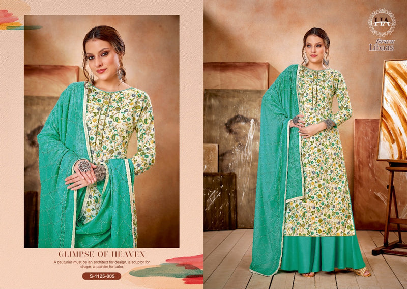 Harshit Fashion Libaas Rayon With Printed Work Stylish Designer Stylish Designer Fancy Salwar Kameez