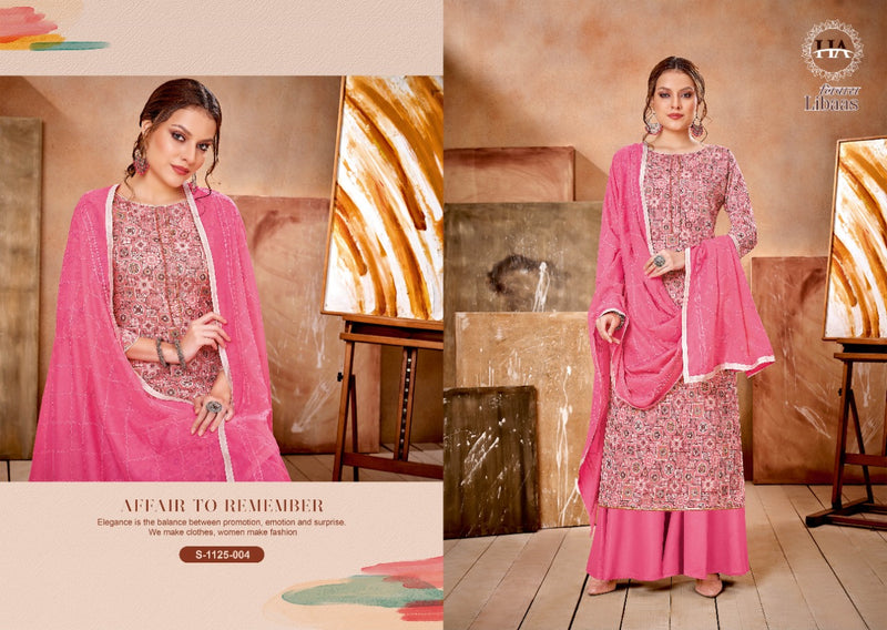 Harshit Fashion Libaas Rayon With Printed Work Stylish Designer Stylish Designer Fancy Salwar Kameez