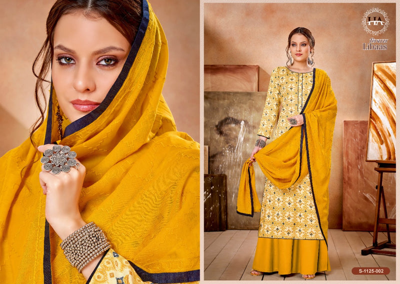 Harshit Fashion Libaas Rayon With Printed Work Stylish Designer Stylish Designer Fancy Salwar Kameez