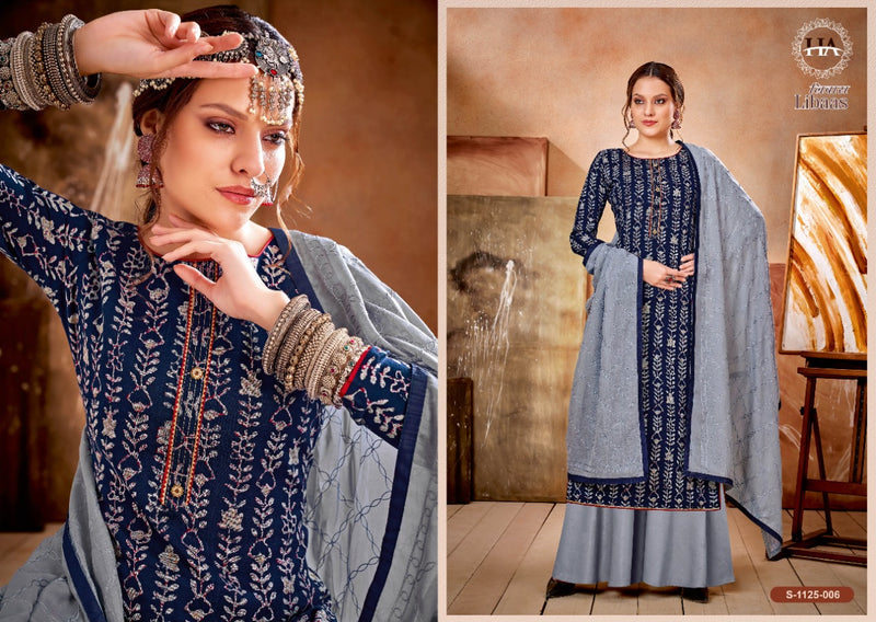 Harshit Fashion Libaas Rayon With Printed Work Stylish Designer Stylish Designer Fancy Salwar Kameez