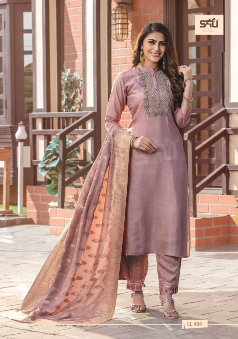 S4u Shivali Limelight Vol 4 Fancy Designer Kurtis In Silk