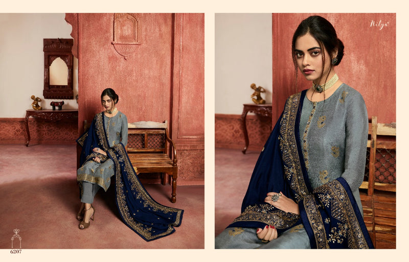 Lt Fabrics Nitya Vol 162 Designer Salwar Suits In Fancy