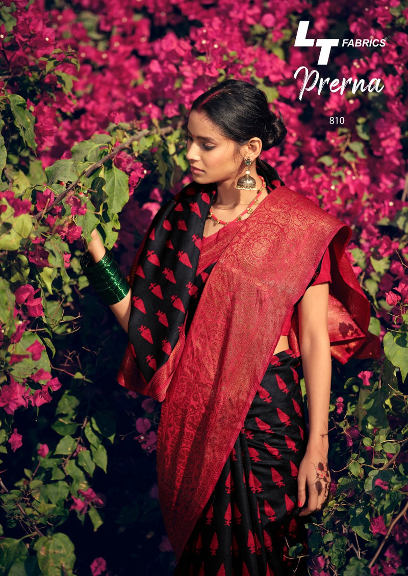 Lt Fabrics Prerna Vol 2 Cotton Silk With Antiques Zari Work Sarees Collection